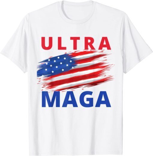 Ultra MAGA We The People Proud Republican Patriotic MagaKing T-Shirt