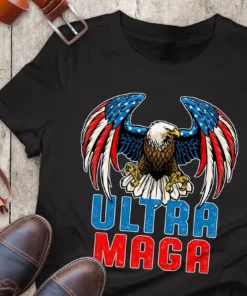 Ultra Maga American Eagle The Great Maga King Tee Shirt