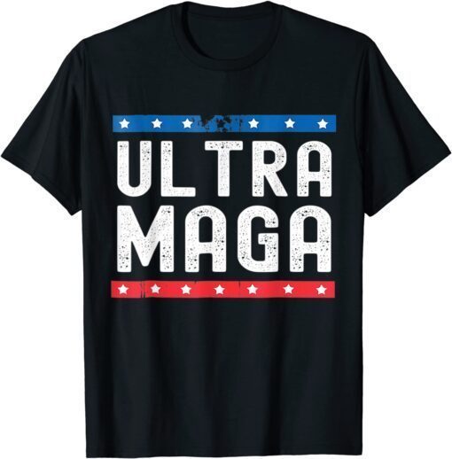 Ultra Maga Donald Trump Joe Biden Republican America T-Shirt