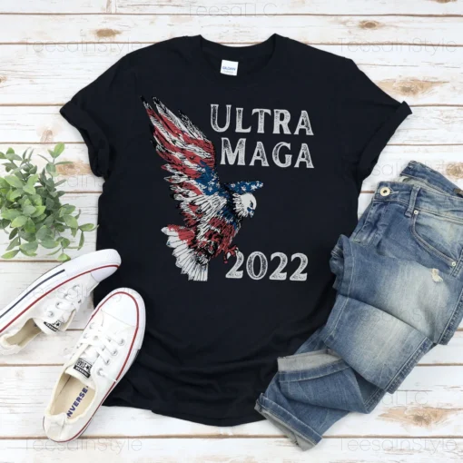 Ultra Maga Eagle Tee Shirt