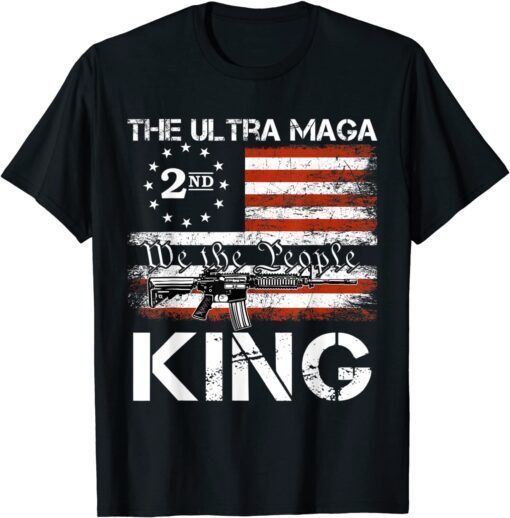 Ultra Maga Proud Ultra-Maga US American Flag Te Shirt