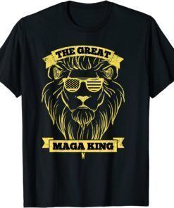 Ultra Maga, The Great Maga King Distressed Tee Shirt