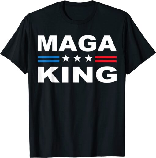 Ultra Maga US Flag, Donald Trump The Great Maga King Tee Shirt