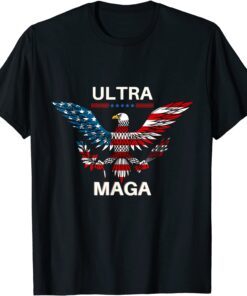 Ultra Maga United State flag Tee Shirt