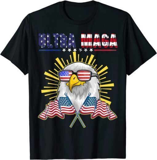 Ultra Mega Eagle 2022 Proud Ultra-Maga We The People Tee Shirt