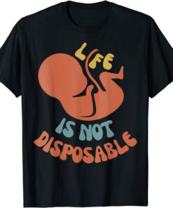 Unborn Lives Matter Choose Life Pro Life Anti Abortion Tee Shirt