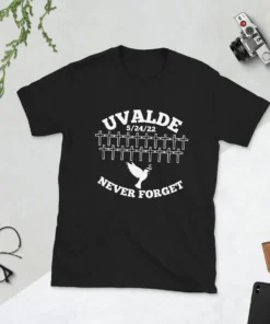 Uvalde 19 Crosses Never Forget, Anti Gun Pray For Texas Tee Shirt