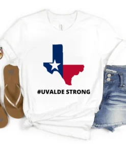 Uvalde Strong, Gun Control Now, Texas School Shooting Tee Shirt