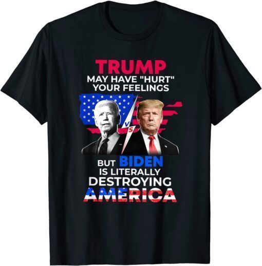 bid.en is Literally Destroying America Democrat Tee Shirt