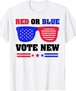 2022 Election Republican Red Democrat Blue Vote New Congress Tee Shirt