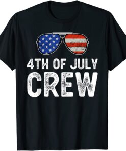 4th Of July Crew Matching Family Tee Shirt