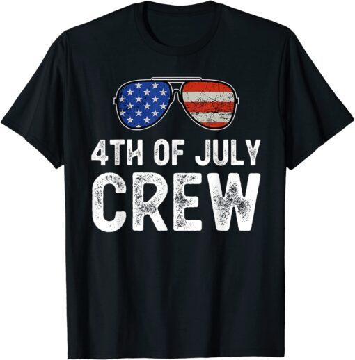 4th Of July Crew Matching Family Tee Shirt