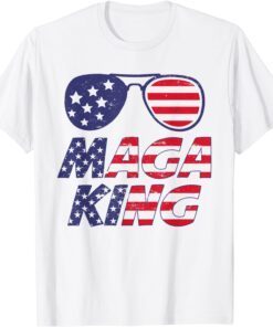 4th Of July Independence Day Maga King Pro Trump Tee Shirt