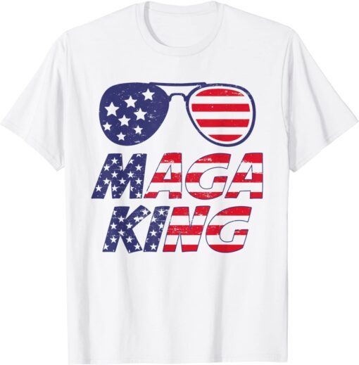 4th Of July Independence Day Maga King Pro Trump Tee Shirt