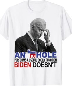 A Donkey Performs a Useful Bodily Function Biden Doesn't Tee Shirt