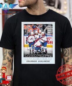 Advancing Colorado Avalanche 2022 Western conference champions Tee Shirt