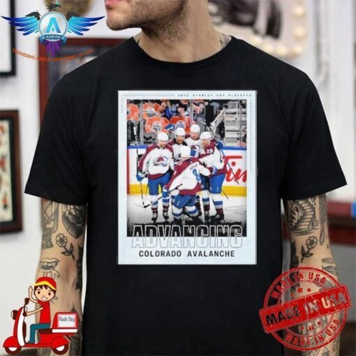 Advancing Colorado Avalanche 2022 Western conference champions Tee Shirt