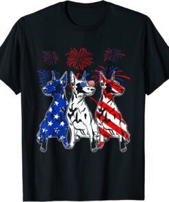 Awesome Doberman Dog American Flag 4th Of July Tee ShirtAwesome Doberman Dog American Flag 4th Of July Tee Shirt