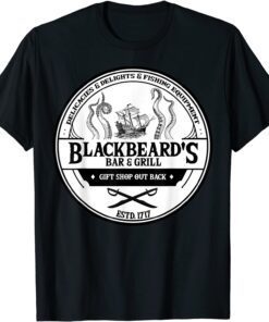 BLACKBEARDS BAR AND GRILL Tee Shirt