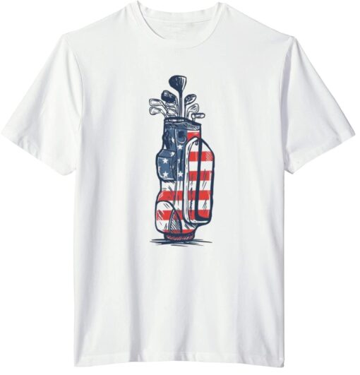 Barstool Golf USA Pocket Tee Shirt