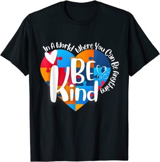 Be Kind Women Cute Blessed Funny IInspirational Teacher Fall T-Shirt