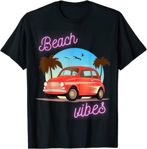 Beach Vibes Cool Vacation Trip For All Ages Chill Mode Tee Shirt