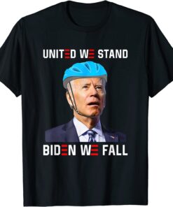 Biden Bike Bicycle United We Stand With Biden We Fall Tee Shirt