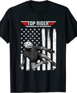 Biden Falling Off Bike Joe Biden Bike Memes 4Th Of July Tee Shirt