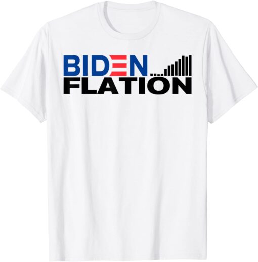 Bidenflation The Cost of Voting for Biden Bike Accident Tee Shirt