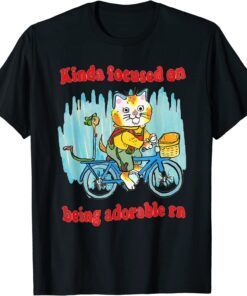 Cat kinda focused on being adorable rn T-Shirt