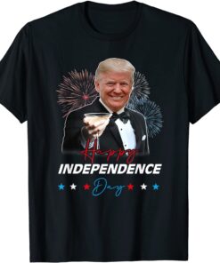 Celebrate The 4th Of July Happy Independence Day Trump Tee Shirt