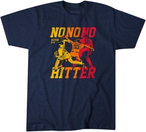 Christian Javier, Hector Neris, & Ryan Pressly: The Houston No-Nos Tee Shirt