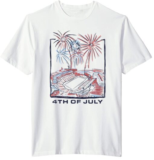 Cincinnati Stadium 4th Of July Tee Shirt