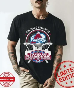 Colorado Avalanche 2022 NHL Stanley Cup Champions T-Shirt