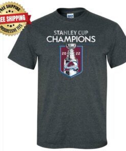 Colorado Avalanche 2022 Stanley Cup Champions Tee Shirt