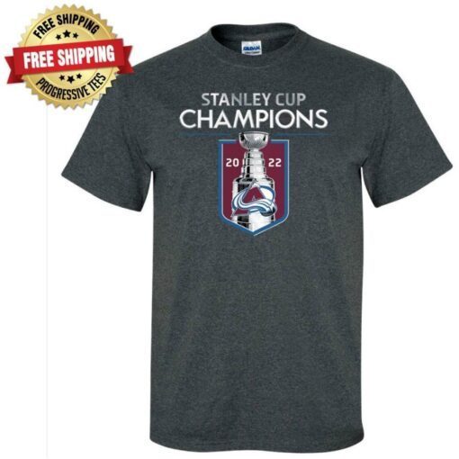 Colorado Avalanche 2022 Stanley Cup Champions Tee Shirt