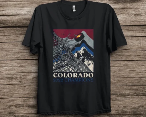 Colorado Avalanche Champions, 2022 Stanley Cup Champions Congrats AVS T-Shirt