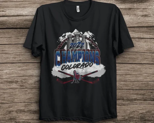 Colorado Avalanche Champions, Stanley Cup Champions 2022 Congrats AVS Tee Shirt