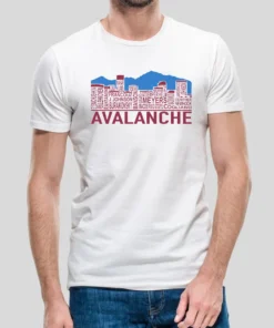 Colorado Avalanche NHL Playoffs Final Stanley Cup Ice Hockey Jersey Tee Shirt