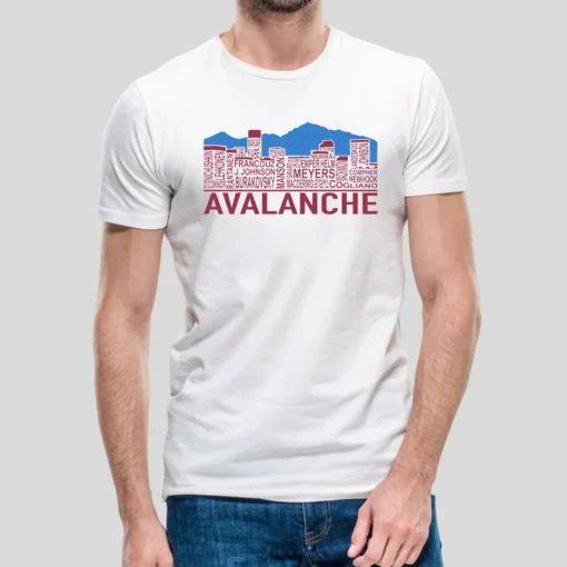 Colorado Avalanche NHL Playoffs Final Stanley Cup Ice Hockey Jersey Tee Shirt