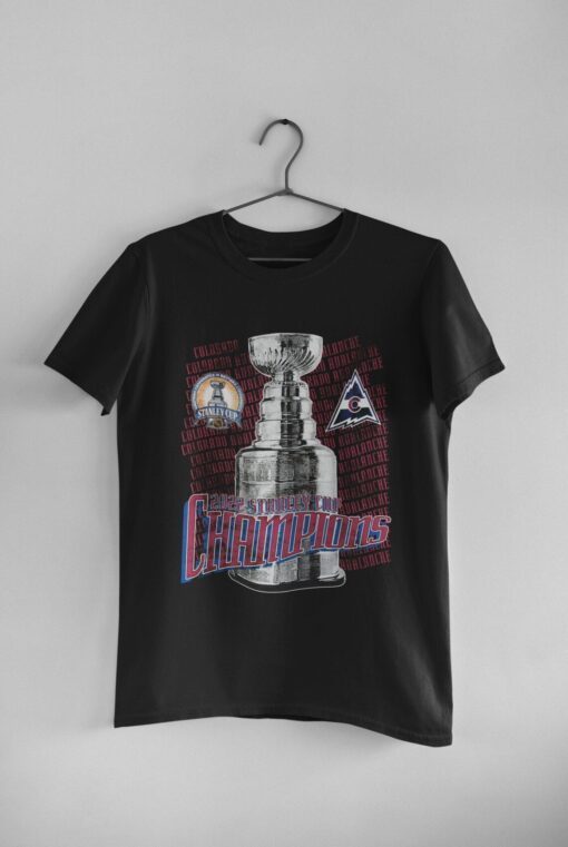 Colorado Avalanche Stanley Cup Champions Tee Shirt