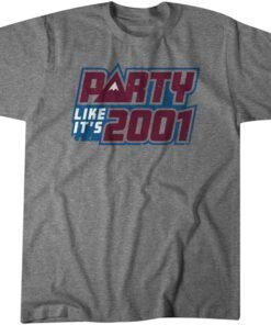 Colorado Party Like It's 2001 Tee Shirt