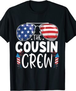 Cousin Crew 4th of July American Family Matching Tee Shirt