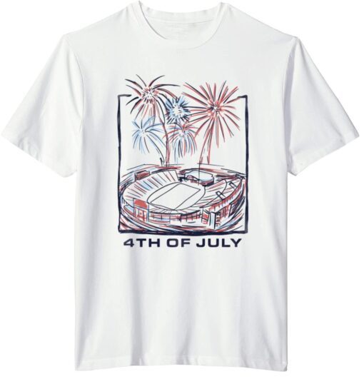 EC Stadium 4th Of July Tee Shirt