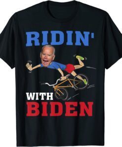 Falling With Biden Ridin With Biden Tee Shirt