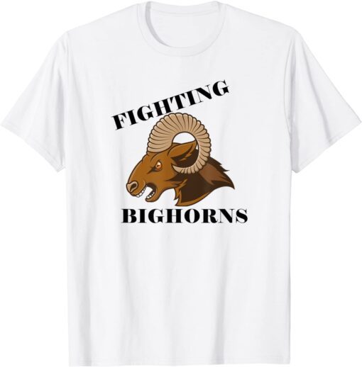 Fighting Bighorns - Denver Church Merch Tee Shirt