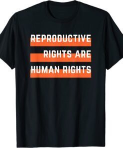 Flag Reproductive Rights Are Human Rights Feminist T-Shirt