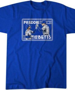 Freddie Freeman & Mookie Betts: Freddie & the Betts Tee Shirt