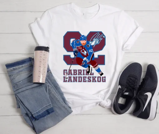 Gabriel Landeskog Colorado Avalanche Tee Shirt