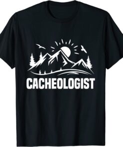 Geocaching Cacheologist, Geocacher Tee Shirt